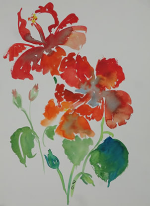 Art - Painting Flowers